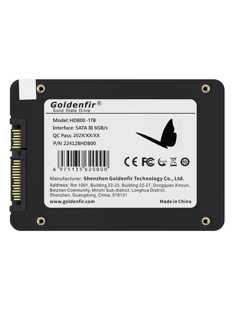 Goldenfir SSD 1TB SATAIII Solid State Hard Disk 2.5" for PC Laptop - Image 4